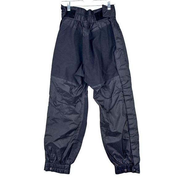 Vintage Marmot GORE-TEX Pants Mens Small Black Waterproof Snow Ski Full Zip